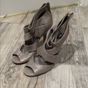 BCBG strappy heels